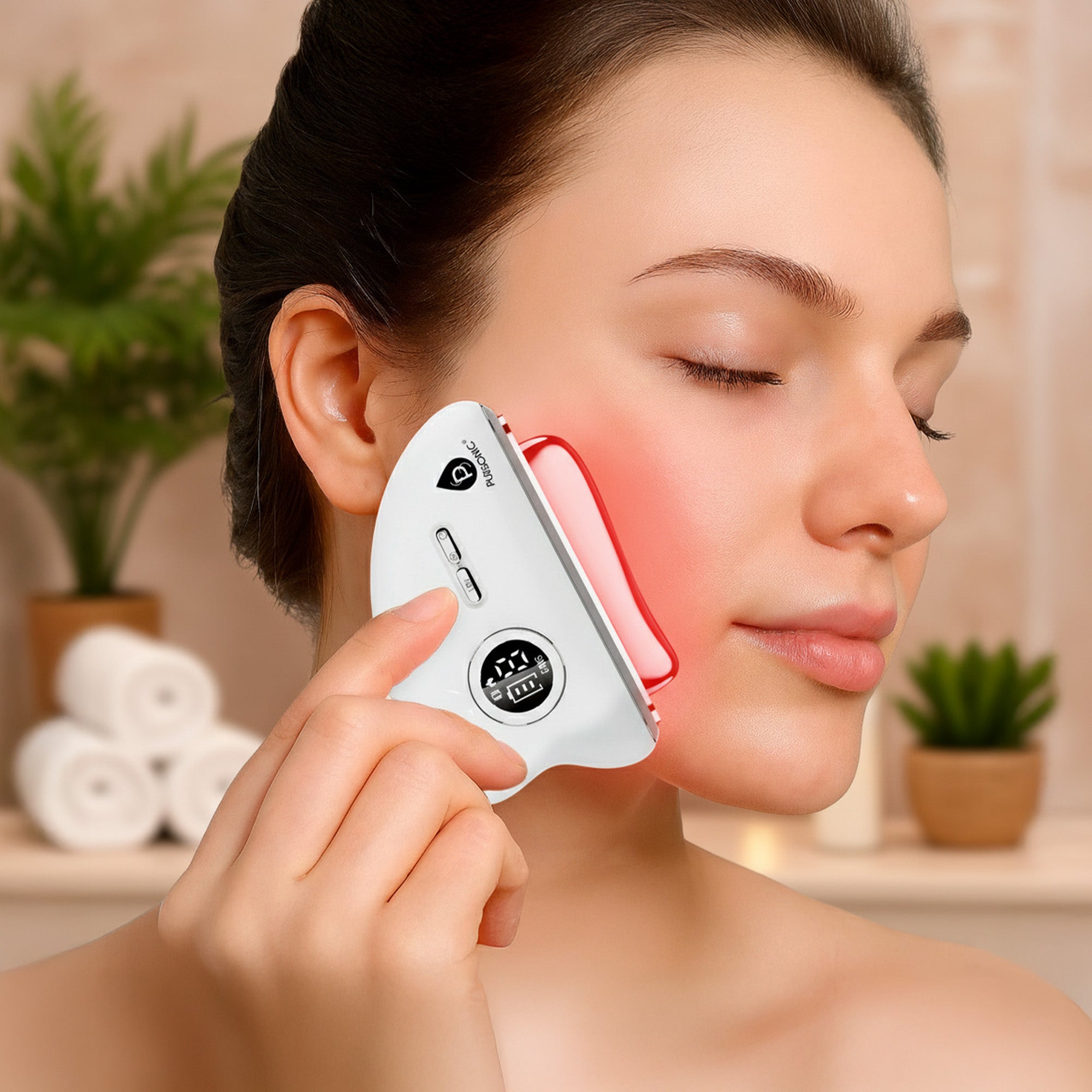 Firming, Lifting & Radiance Skincare Set – Pursonic 7-in-1 LED Light Therapy Face Mask & Sculpting Wand Set-3