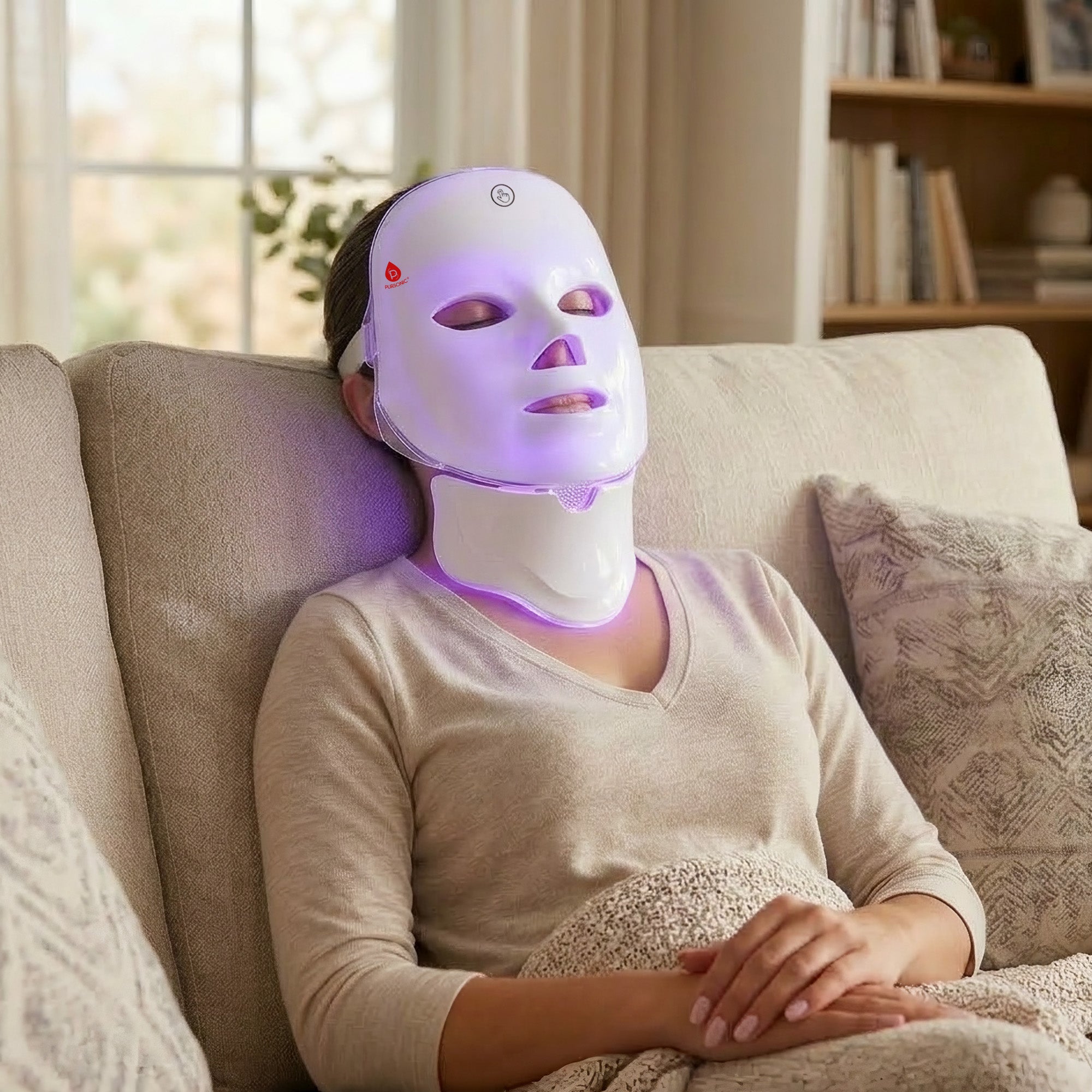 7-in-1 Led Light Therapy Mask for Face & Neck-2