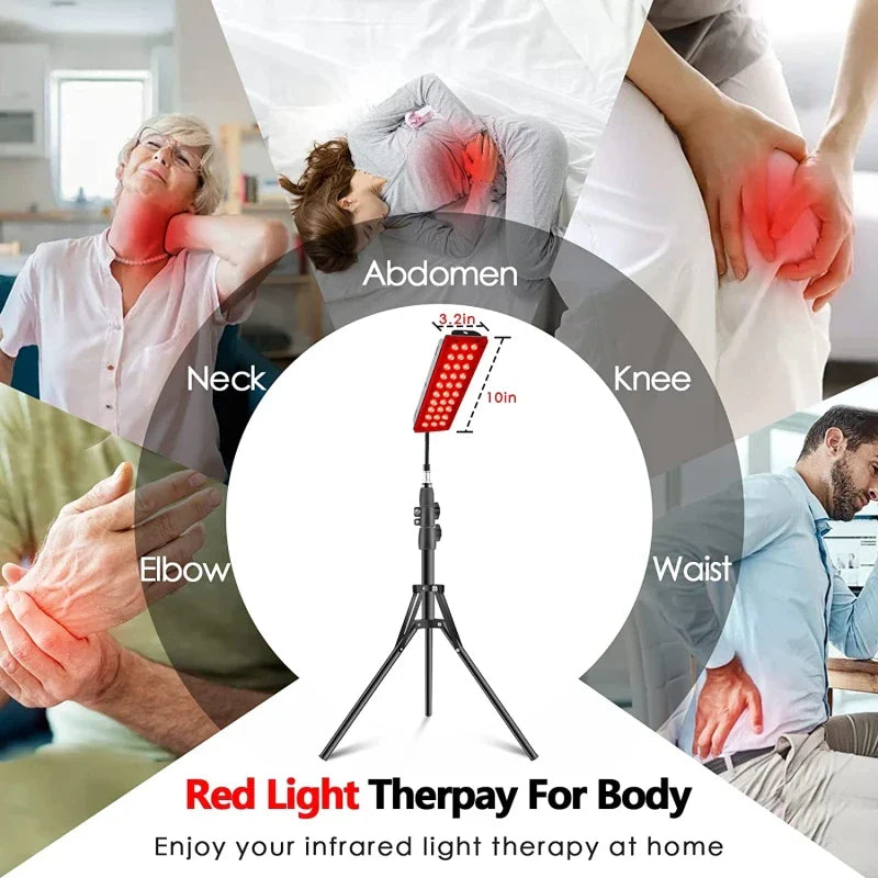 NNEOBA Red & Near Infrared Light Therapy Lamp for Body & Face-1